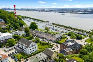 Elbblick PUR - Exklusive Erdgeschosswohnung mit Garten – 22587 Hamburg – Vorschaubild 3
