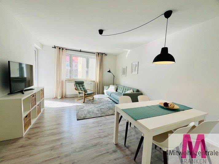 Voll möblierte, modern eingerichtete 3-Zimmer-Wohnung mit Balkon in Schoppershof – Nürnberg – Vorschaubild 4