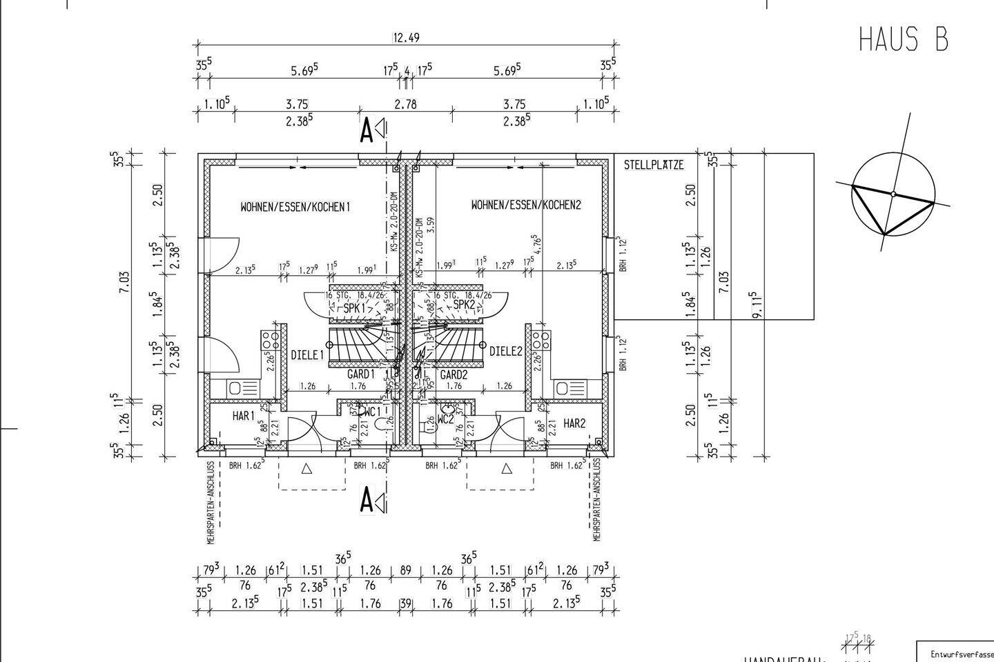 Großzügige und hochmoderne DHH in zentraler und ruhiger Waldrandlage am Stöckener Bach – Hannover – Vorschaubild 3