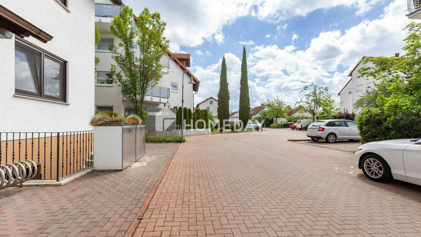 Sofort bezugsfrei: 2-Zimmer-Wohnung mit Balkon und Tiefgaragenstellplatz – Ludwigshafen am Rhein – Vorschaubild 6