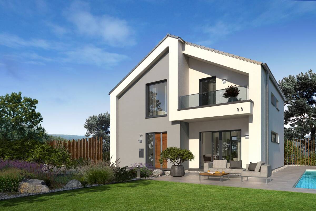 Schickes Haus mit viel Platz, auch zu besichtigen als Musterhaus ! Preis mit Grundstück berechnet ! – 12623 Berlin – Bild 1 von 2