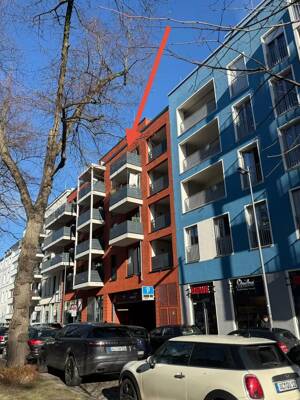 Moderne 2-Zimmer-Wohnung mit Balkon im historischen Frankenberger Viertel - Top-Lage