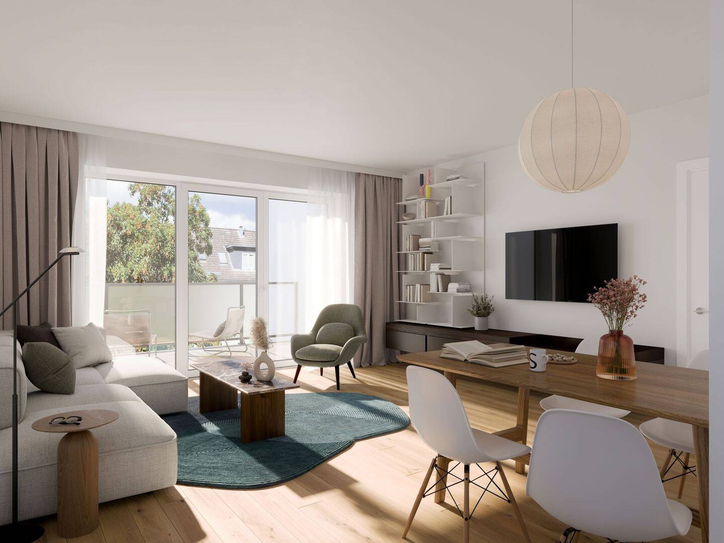DT8 - 2-Zimmer-Dachgeschosswohnung im modernen Neubau – Hamburg – Vorschaubild 2
