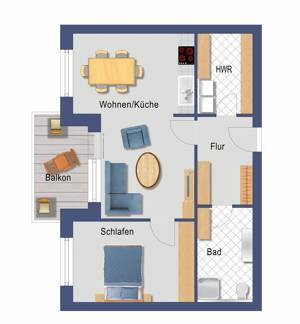 Modernes Mehrfamilienhaus in Universitätsnähe - nachhaltige Investition mit hoher Vermietbarkeit! – 26129 Oldenburg – Vorschaubild 3