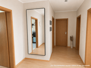 Licht. Raum. Lebensqualität. - Stilvolle 3-Zimmer-Eigentumswohnung mit Balkon in Erfurt-Niedernissa – 99099 Erfurt – Vorschaubild 4