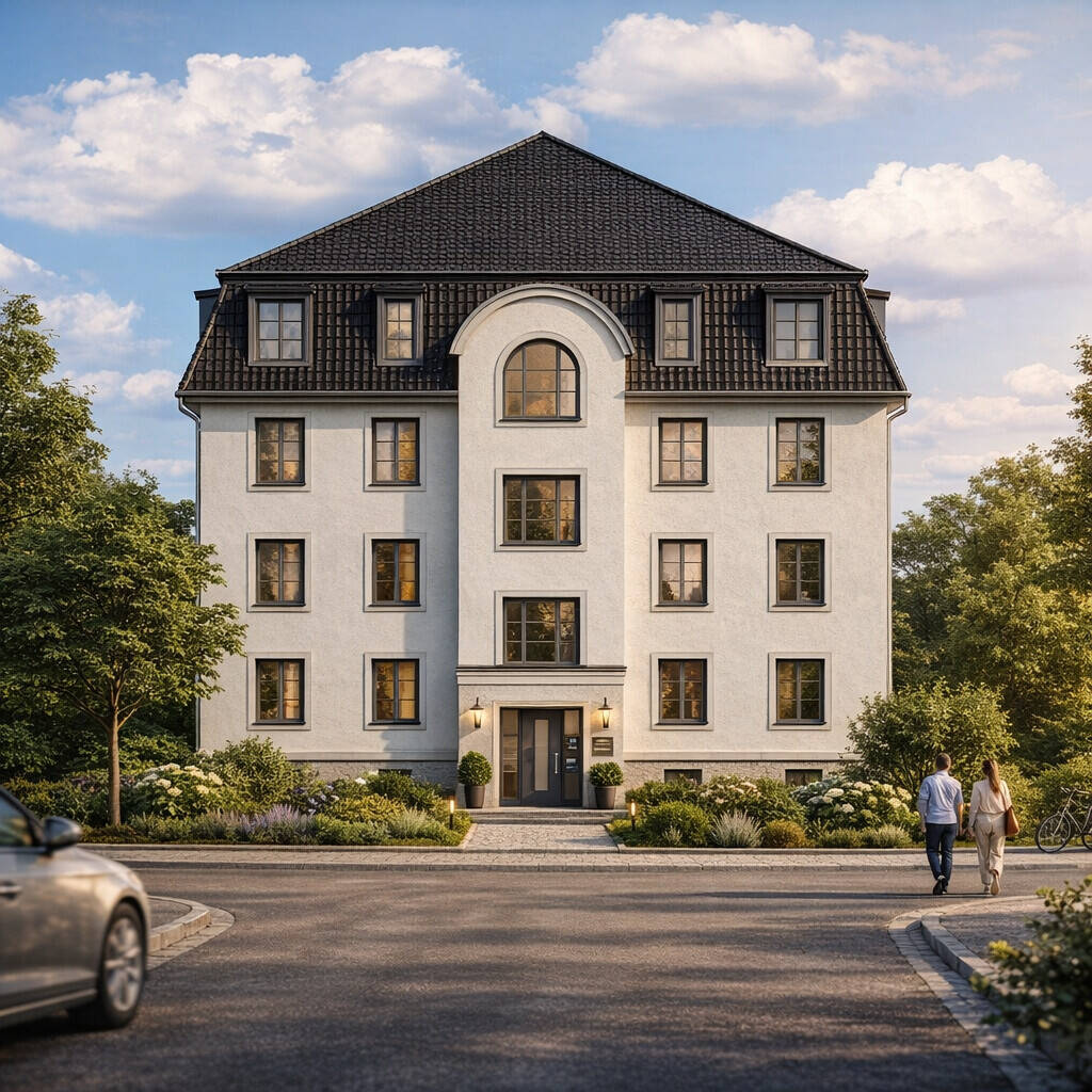 Provisionsfrei! Energieeffiziente 4-Raum- Eigentumswohnung mit Terrasse, Aufzug und Tiefgarage!
