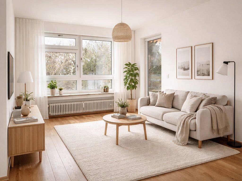 98 m² 4-Zi-Gartenwohnung mit 115 m² Garten in Hadern, 2 Gehmin. zur U-Bahn, ruhige Lage
