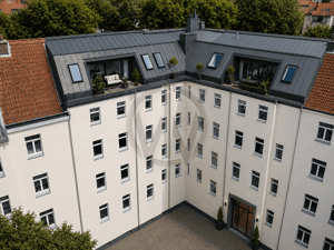 Genehmigter Dachgeschossausbau in Berlin - ca. 210 m² zu 2 WE (110 m²+100 m²) inkl. Aufzug & Loggia! – 13359 Berlin – Vorschaubild 2