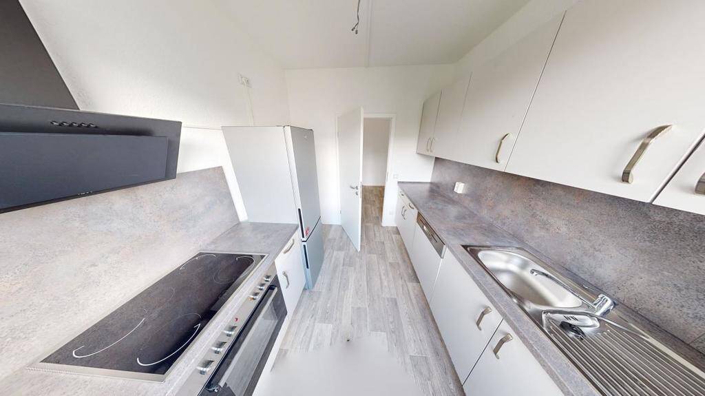Für gemeinsame Kochabende - 3-Raum-Wohnung mit Einbauküche