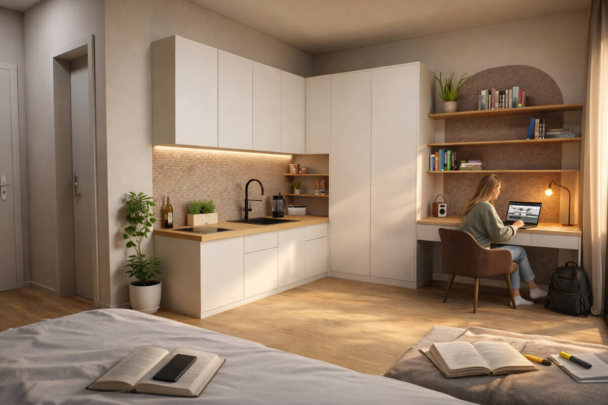 WE 2: Eberswalde: ERSTBEZUG im LUXUS Neubau: 1-Zi mit 19m² ab 2027 BEZUGSBEREIT – Berlin – Vorschaubild 8