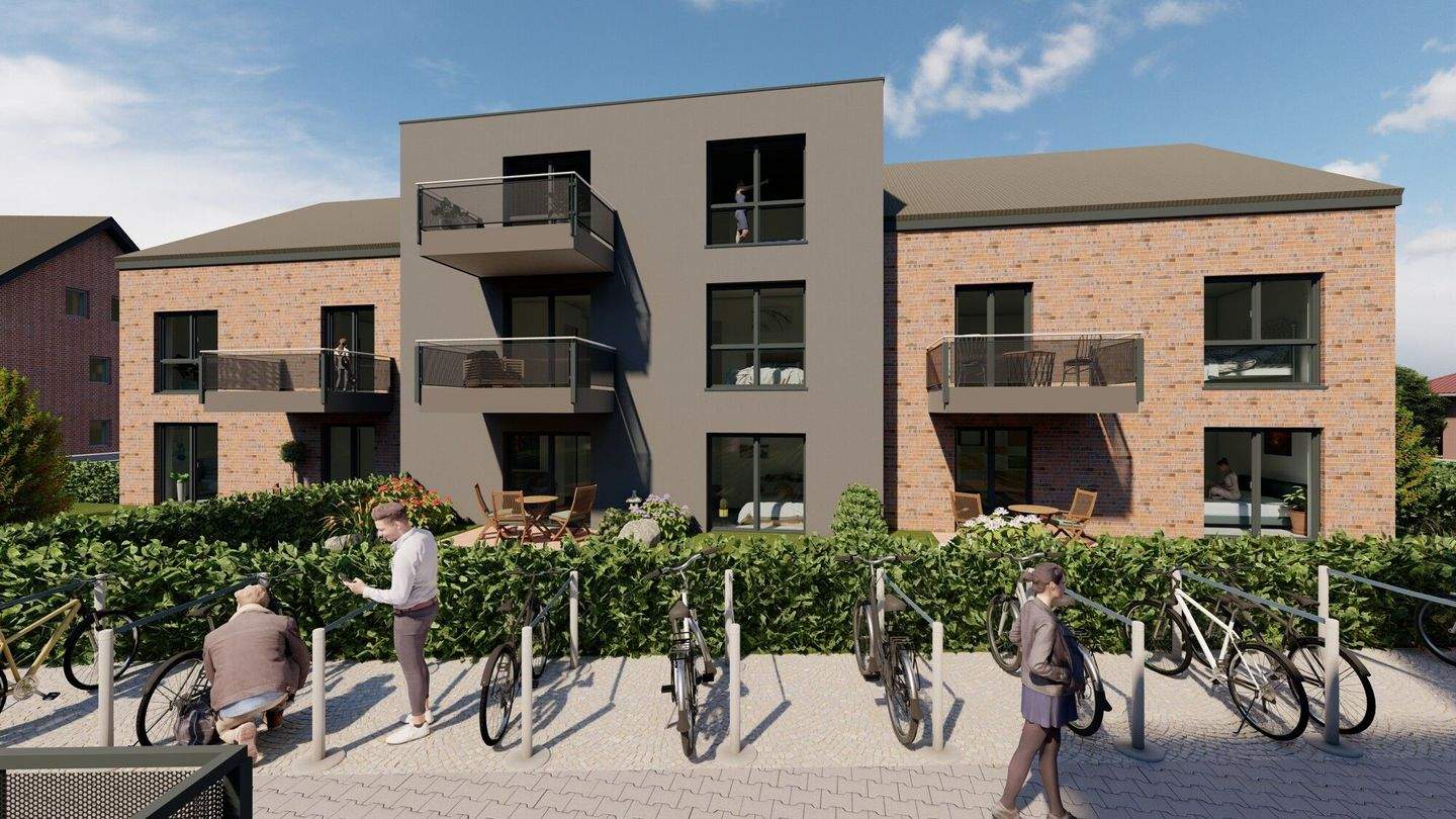 Neubau-Etagenwohnung im wunderschönen St. Mauritz
