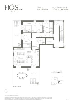 Elegante Gartenwohnung mit beeindruckender Südwest-Terrasse – 81927 München – Vorschaubild 7