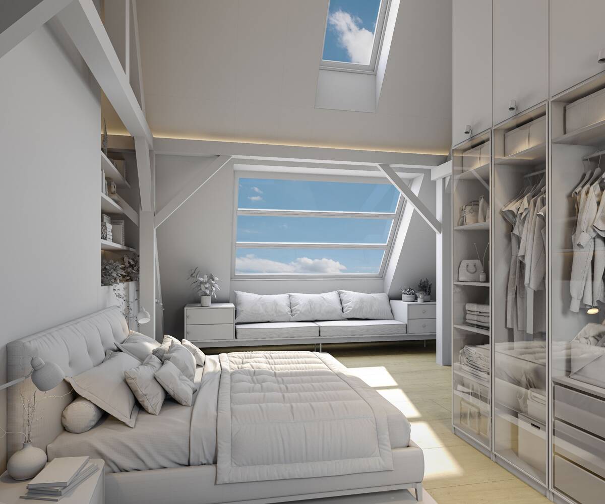 Dachgeschoss Wohnung in prächtigem Stil-Altbau – 81541 München – Bild 1 von 9