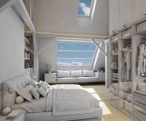 Dachgeschoss Wohnung in prächtigem Stil-Altbau