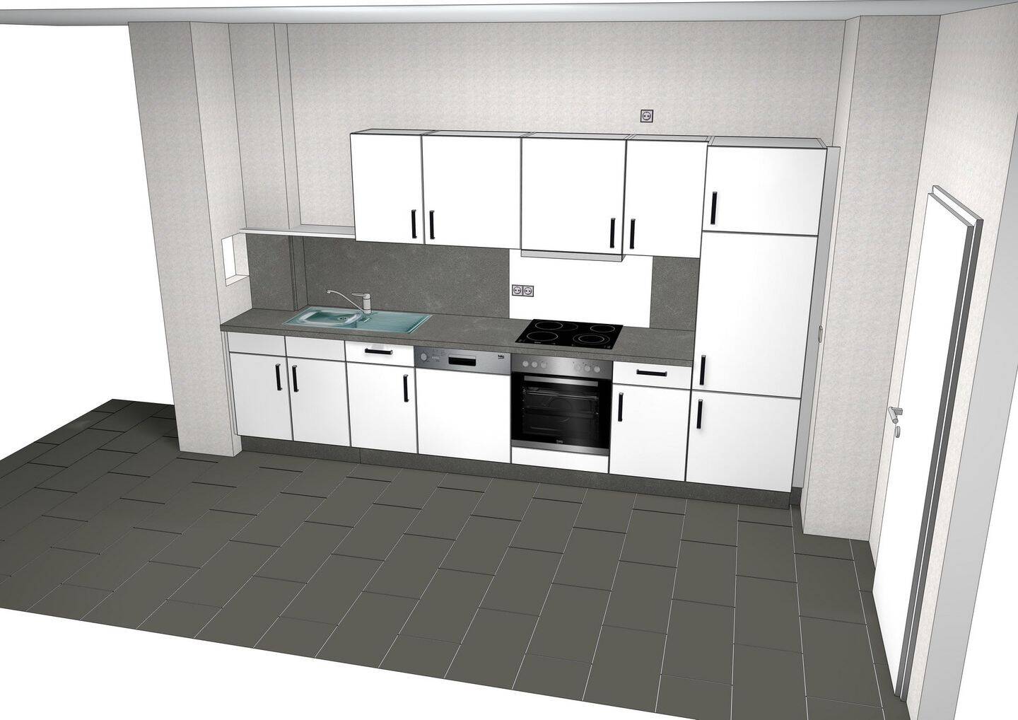 BRUNNENVIERTEL*ideal für WG*2-ZKB*Blk*Tglbd.m.Du*Gäste-WC*EBK*73m²*ges. 835 EUR – Leipzig – Vorschaubild 7