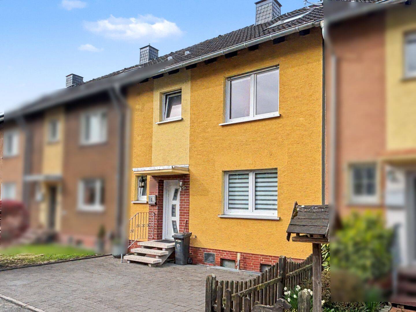 Gemütliches Reihenhaus mit Garten, Garage und bis zu 4 Schlafzimmern im Hammer Westen – Hamm – Bild 1 von 9