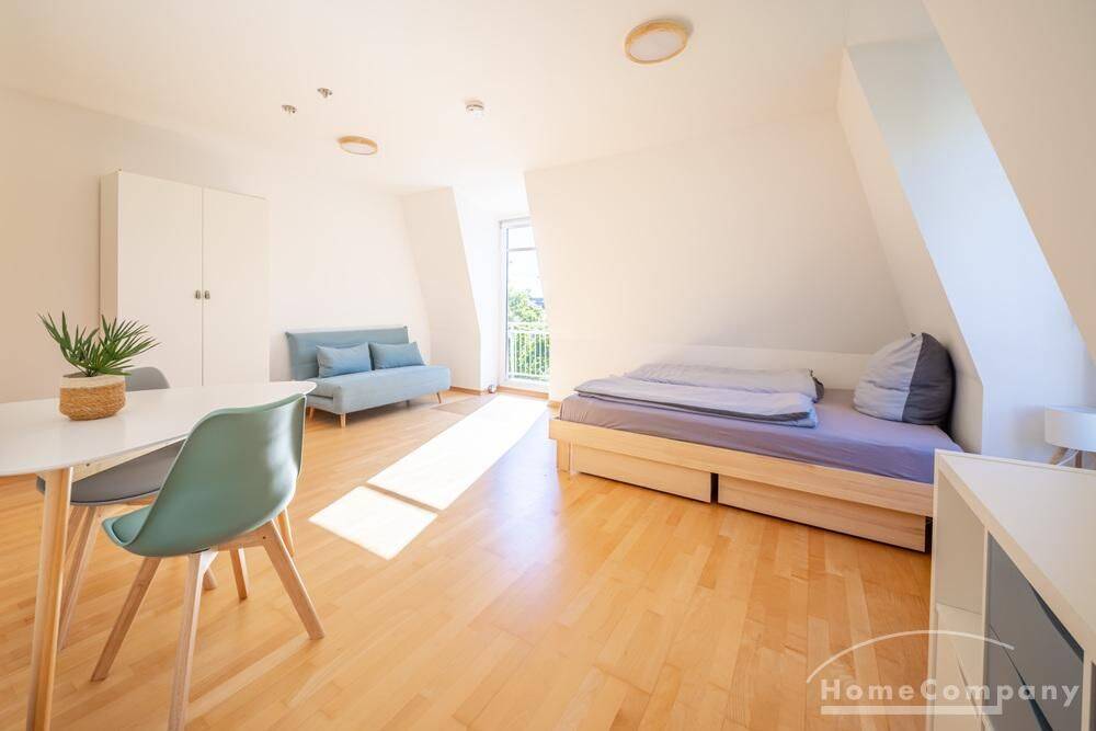 26811 HomeCompany Dresden Möbliert/Furnished 1-Zimmer Apartment in Dresden-Neustadt mit Balkon max. 2 Personen – Dresden – Vorschaubild 6