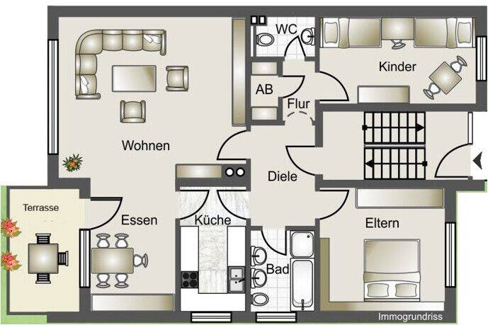 Dreifamilienhaus in sehr guter Lage - zwei freie Einheiten mit Miet- und Wertsteigerungspotenzial – Elchingen – Vorschaubild 5