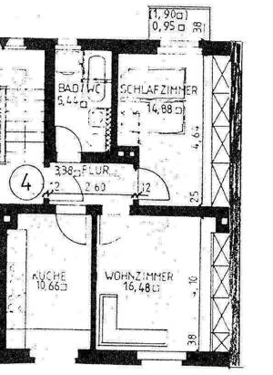 Wie wär's damit? Hübsche Zwei-Zimmer-Wohnung mit Balkon – 8527 Plauen – Vorschaubild 7