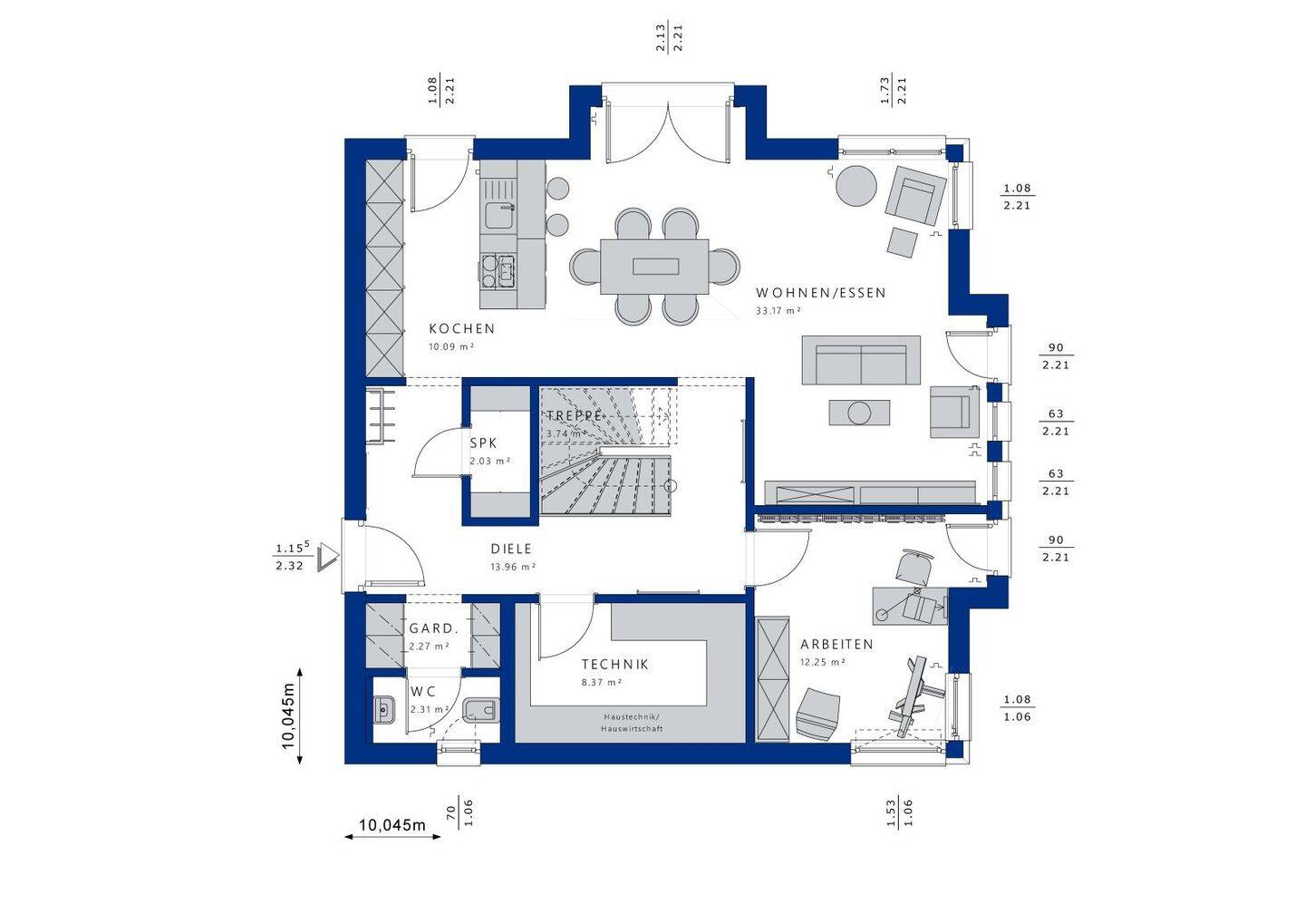 Neubau: Modernes Einfamilienhaus inkl. Grundstück in Teningen-Köndringen - Jetzt anfragen ! – Teningen – Vorschaubild 5