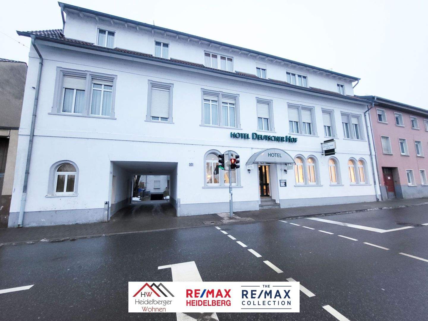 Hotelimmobilie mit attraktiven Zusatzflächen, Gastronomiepotenzial und Wohnung! – Mannheim – Bild 1 von 9