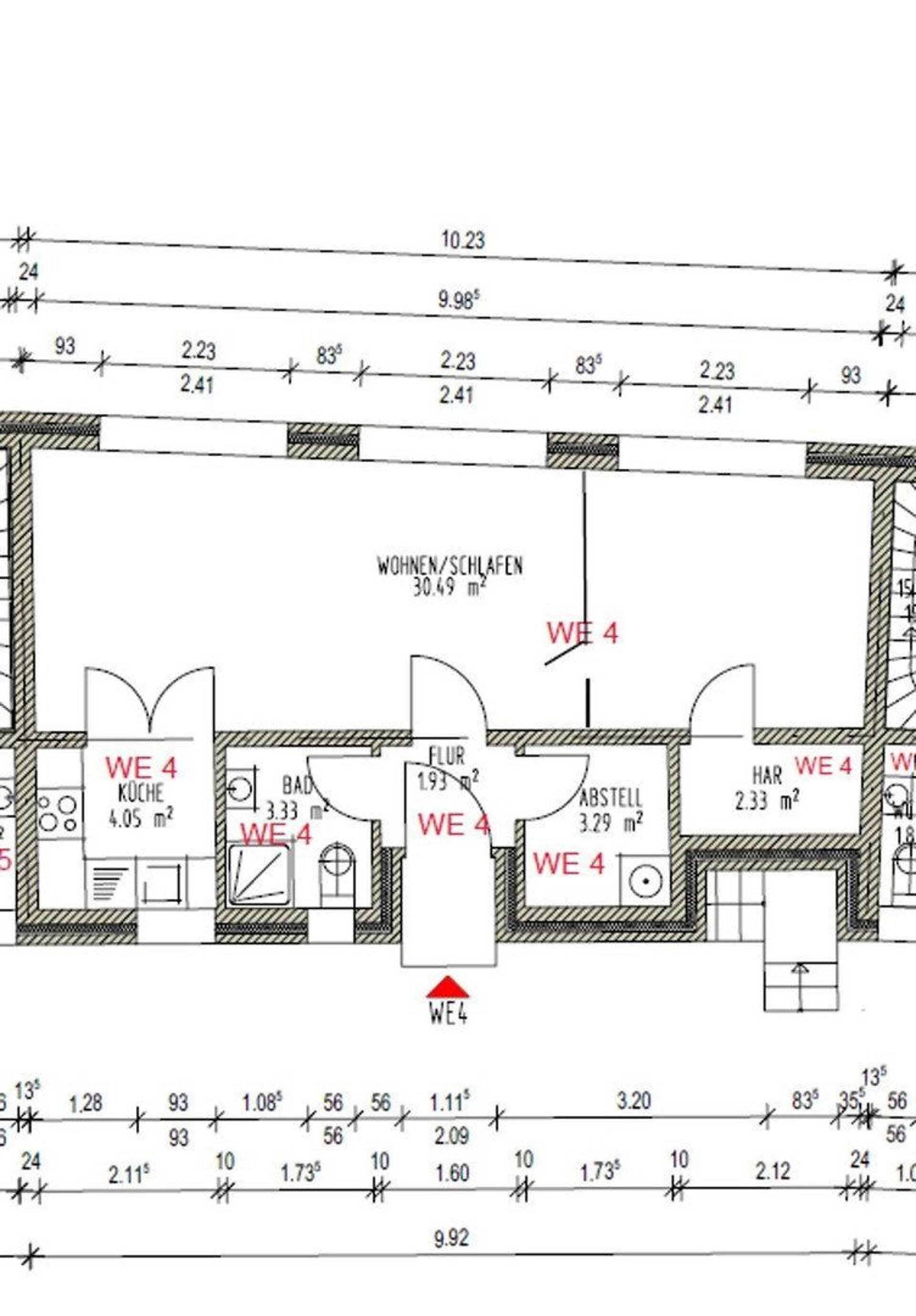 Erdgeschosswohnung in 17489 Greifswald mit 45,52 m² kaufen