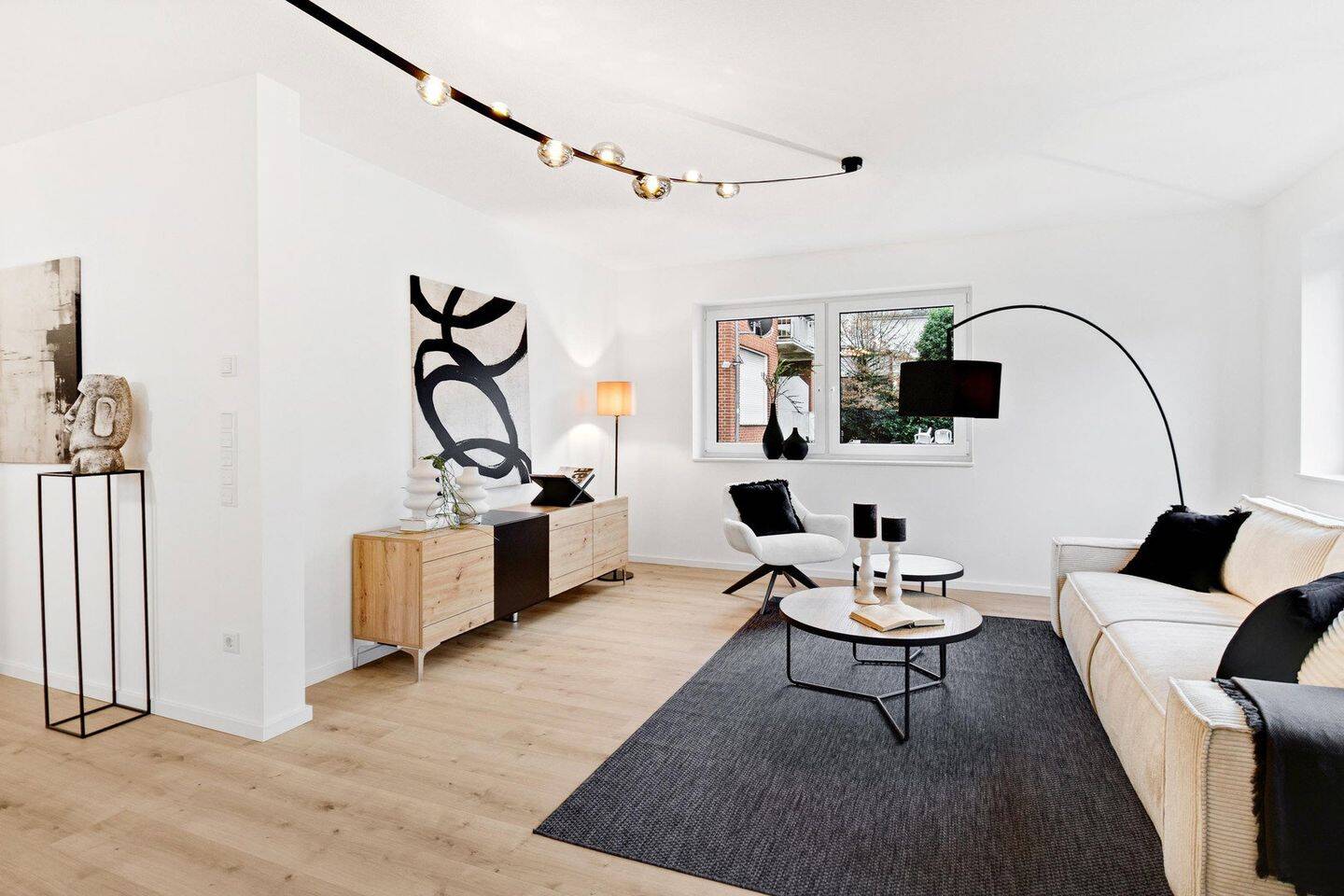 Neubau-Erdgeschosswohnung mit Garten, KFW 40 NH Standard – Münster – Vorschaubild 2