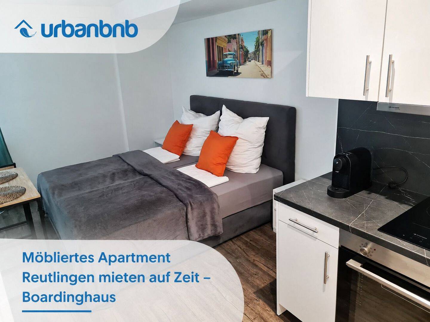 1-Zimmerwohnung Reutlingen - möbliertes Wohnen auf Zeit ab 1 Monat