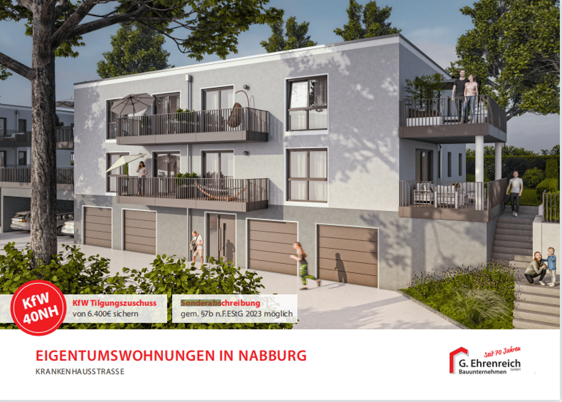 Etagenwohnung in 92507 Nabburg mit 70,3 m² kaufen