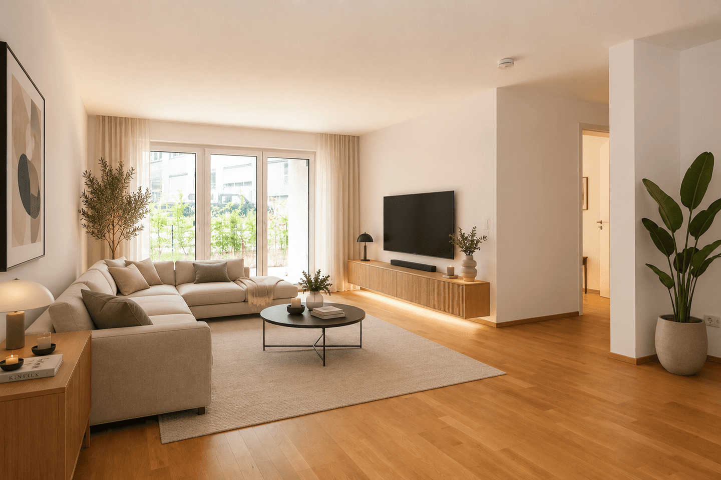 HEGERICH: Licht, Raum und Komfort - Moderne 5-Zimmer- Neubauwohnung in bester Wohnqualität