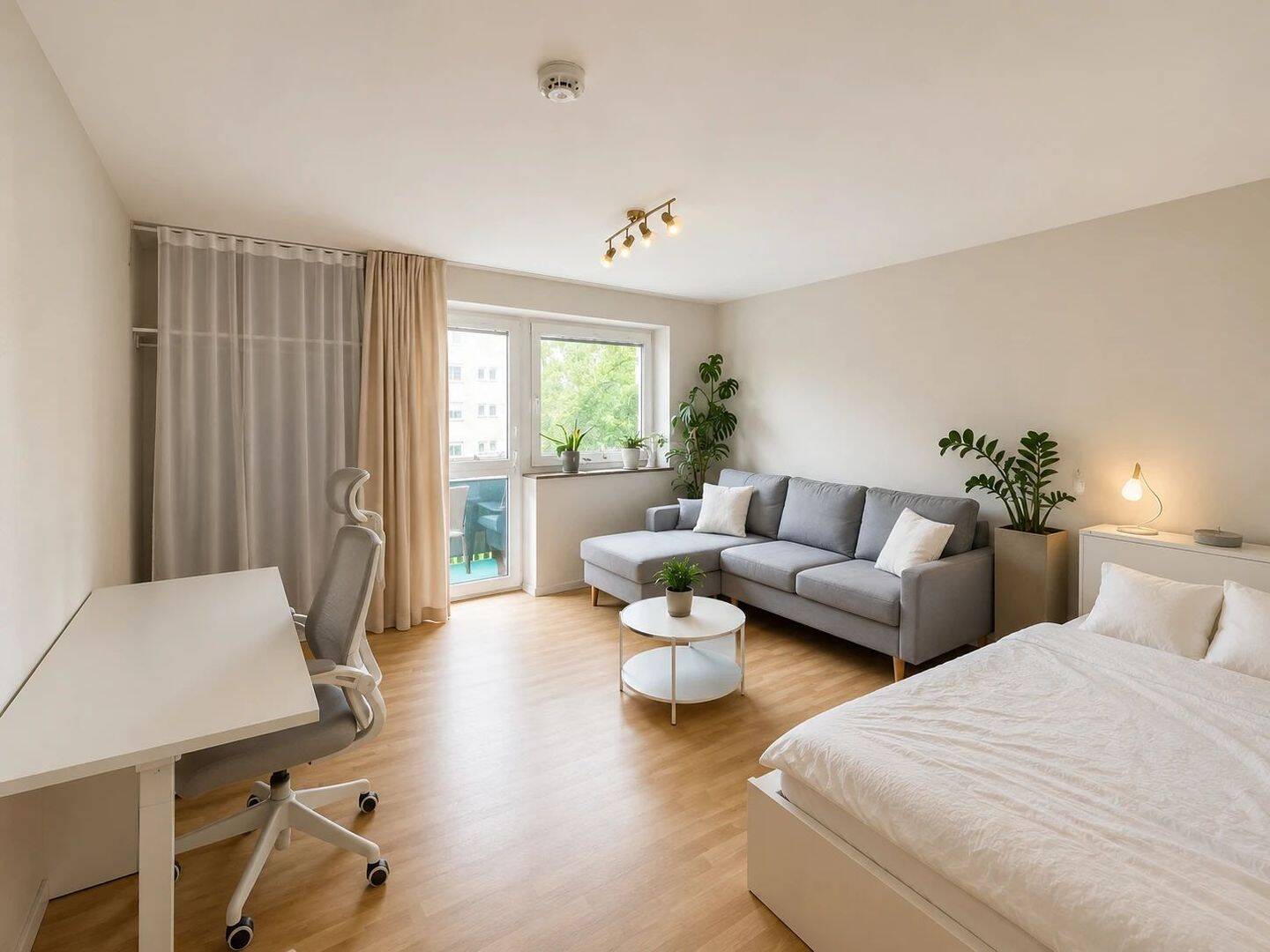 Vollausgestattete 1-Zi-Whg mit Balkon ab 01.06. zur Untervermietung