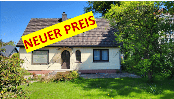 sanierungsbedürftiges Einfamilienhaus mit großem Grundstück in zentraler Lage von Kaltenkirchen – Kaltenkirchen – Bild 1 von 9
