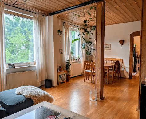 Stilvolle Altbauwohnung mit Südbalkon beim Dutzendteich