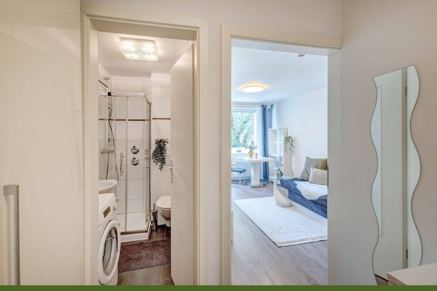 Ramersdorf: 1-Zimmer Apartment zum ruhigen begrünten Innenhof - frei – München – Vorschaubild 9
