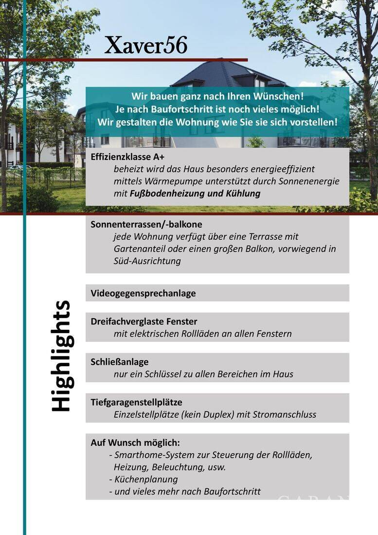 Wohntraum mit ca. 140 qm Garten: Hochwertige Neubauwohnung in kleiner Anlage – München – Vorschaubild 6
