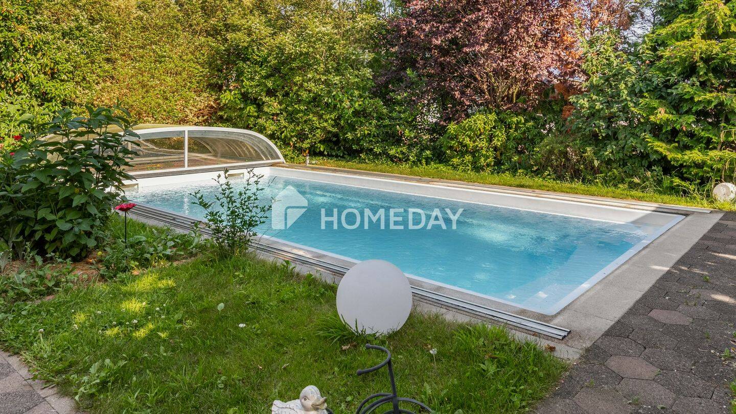 Charmantes Einfamilienhaus mit Pool, Wintergarten, Solaranlage und autarker Energieversorgung – Langenberg – Vorschaubild 7