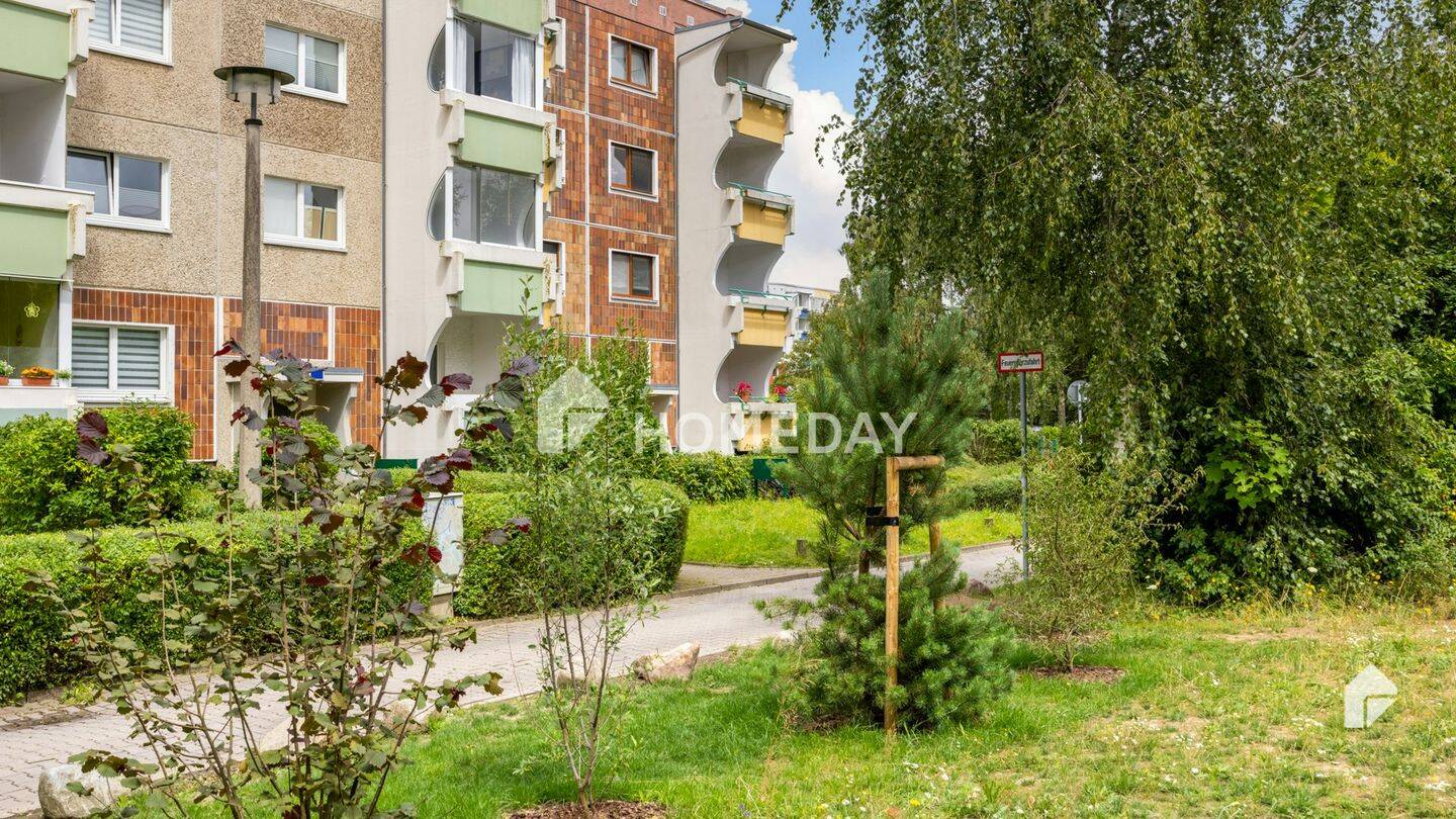 Gepflegte Wohnung mit Sonnenloggia & Aussicht - Viel Grün, top Lage