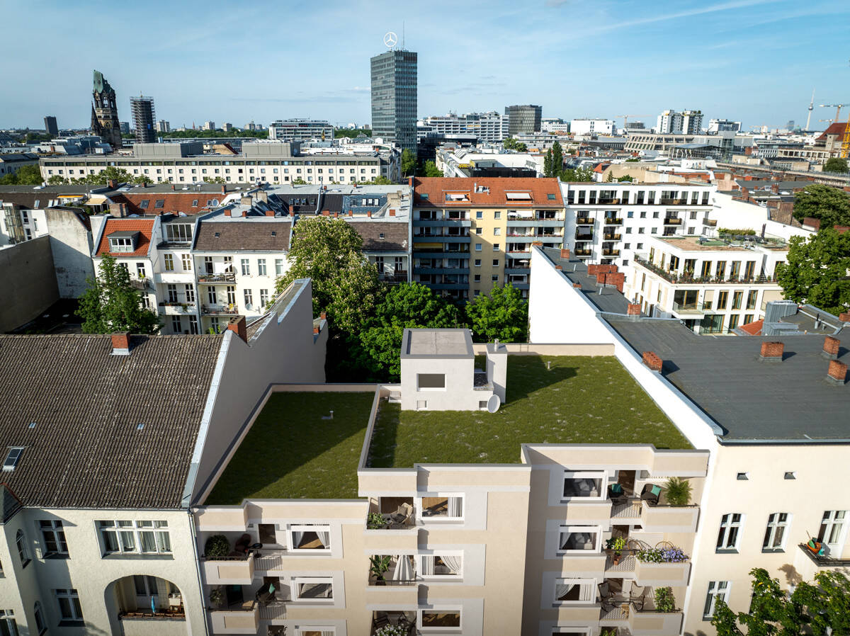 Charlottenburg: Eislebener Str: VERMIETETE 1-Zi-Whg, 40m² - 3.OG + SÜD-Balkon - kündbar in 9 Monaten – Berlin – Vorschaubild 3