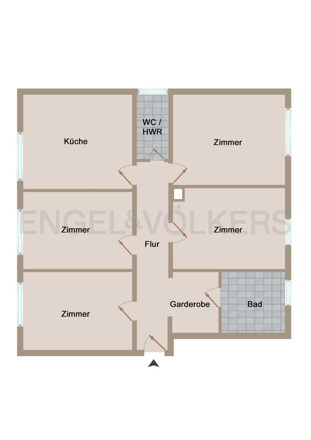 Stadtnahe 4-ZKB-Eigentumswohnung mit eigenem Gartenzugang! – Saarbrücken – Vorschaubild 9
