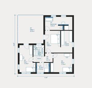 Großzügig wohnen, clever geplant - Eure City Villa 4 mit Stil und Komfort – 75181 Pforzheim – Vorschaubild 3