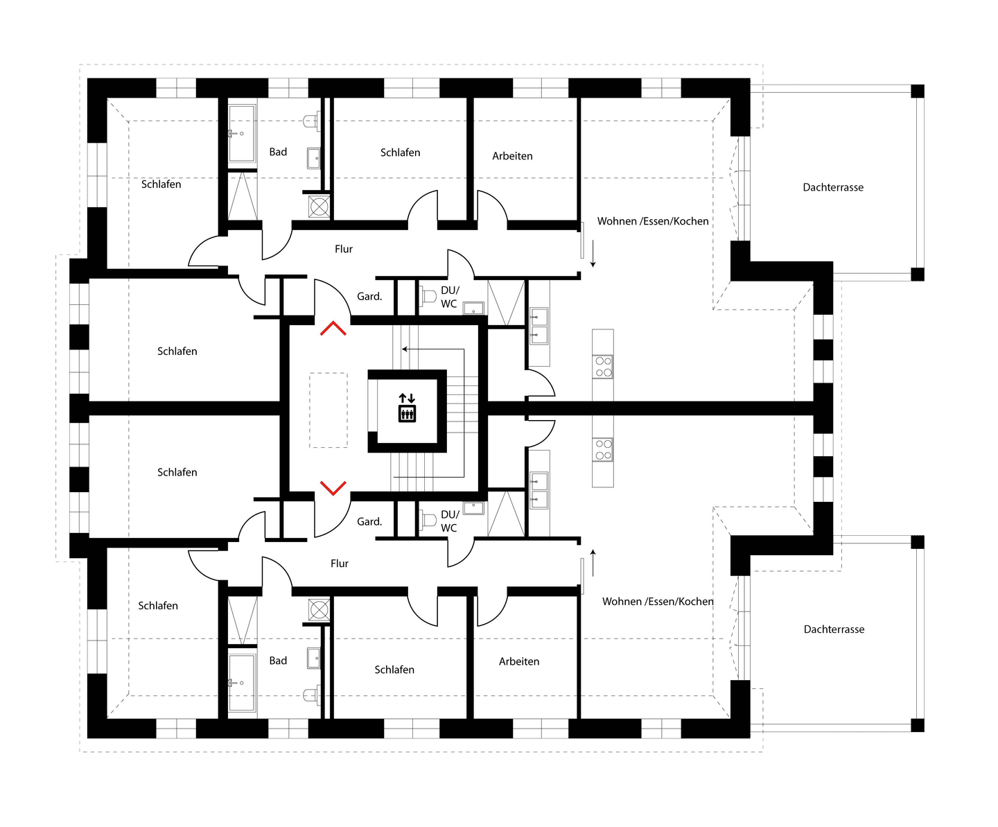 Zeitlose Architektur & nachhaltiger Komfort - Sonnige Dachgeschosswohnung in Potsdam – Potsdam – Vorschaubild 6