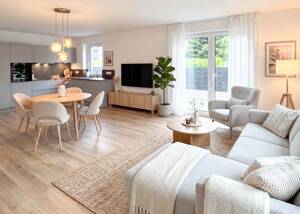 Herrliche bezugsfreie KfW-55 Erdgeschoss-Wohnung mit 2 Zimmern und Süd-Ost-Terrasse – 22179 Hamburg – Vorschaubild 7