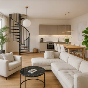 Wohnen über den Dächern der Stadt: Traumhafte 4-Zimmer-Maisonette mit Dachterrasse! – 63067 Offenbach am Main – Vorschaubild 3