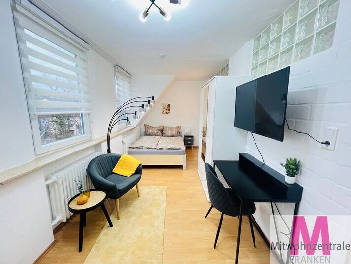 Modern möbliertes 1-Zi-Apartment im Herzen Erlangens – Erlangen – Vorschaubild 2