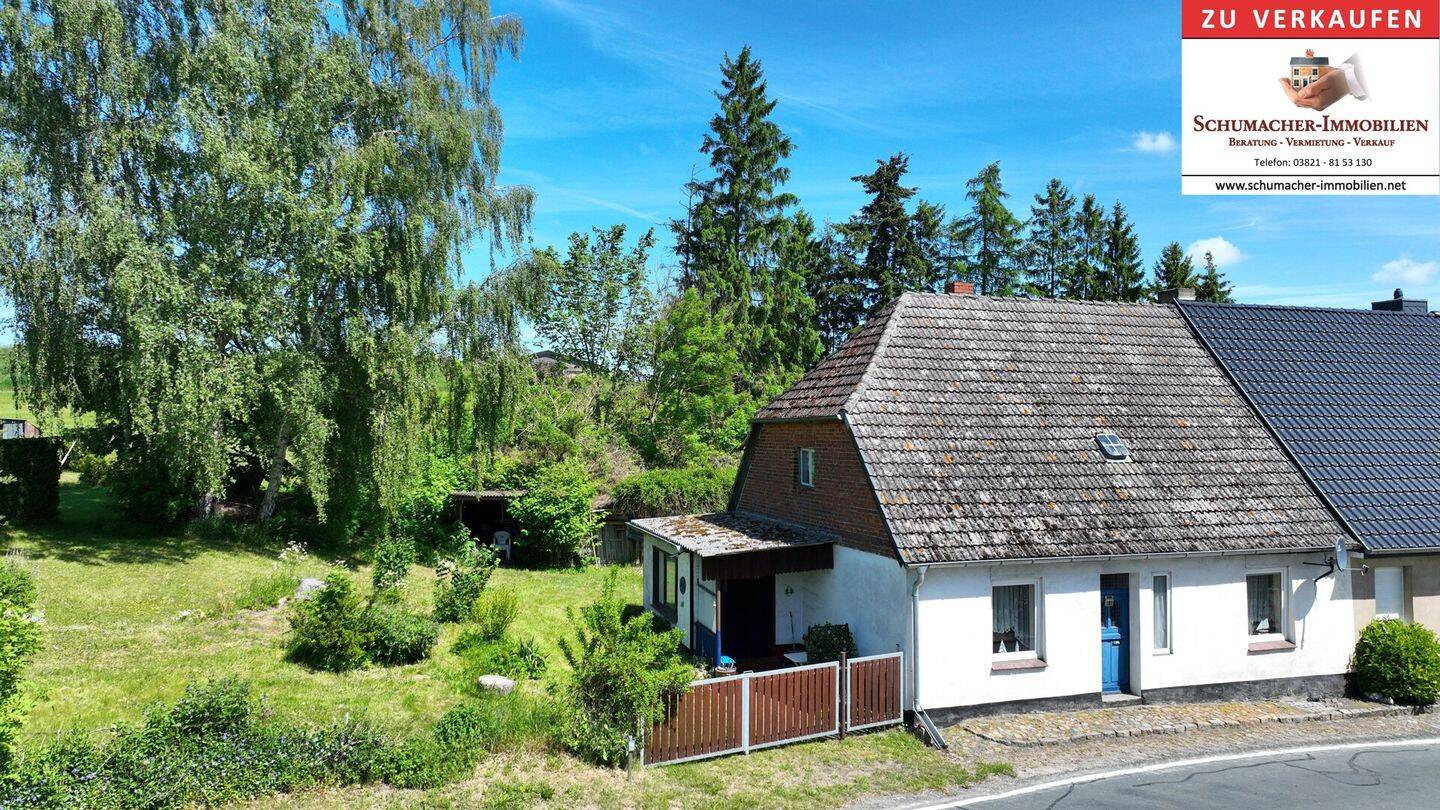 Idyllischer Handwerkertraum, Doppelhaushälfte nahe Marlow! – Marlow – Bild 1 von 9