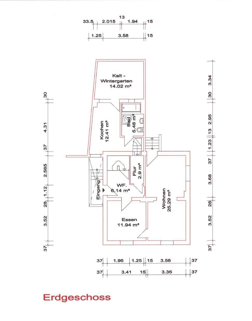 Kaufpreisreduzierung wegen Renovierungsarbeiten, 791 m² Grundstück 28 mtr. tief bebaubar – Weilerswist – Vorschaubild 3