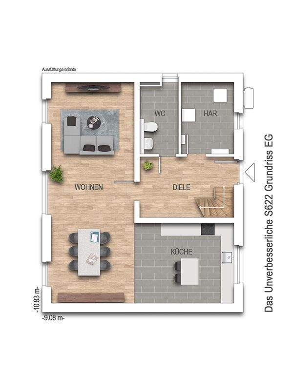 Sicher und Massiv gebaut mit Heinz von Heiden; Familienfreundliches Haus mit 5 Zimmern in Neu-Ulm, Steinheim – Neu-Ulm – Vorschaubild 3