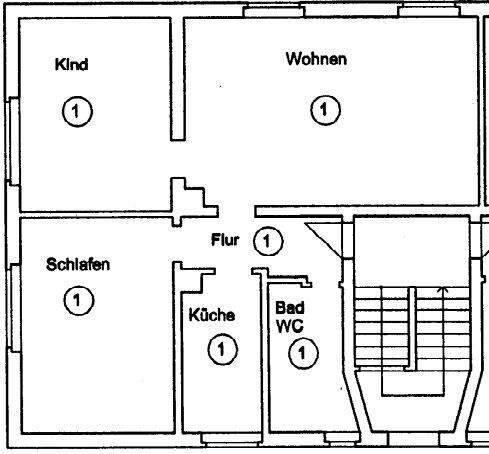 Gepflegte 3 Zimmer Wohnung in ruhiger, gut angebundener Lage - dicht Küchwaldpark – Chemnitz – Vorschaubild 7