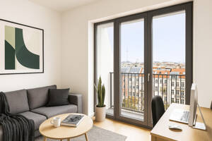 SCHÖNEBERG / KREUZBERG: BESTE LAGE: ERSTBEZUG im LUXUS Neubau: 2-Zimmer-DACHGESCHOSS + Balkon – 10827 Berlin – Vorschaubild 2