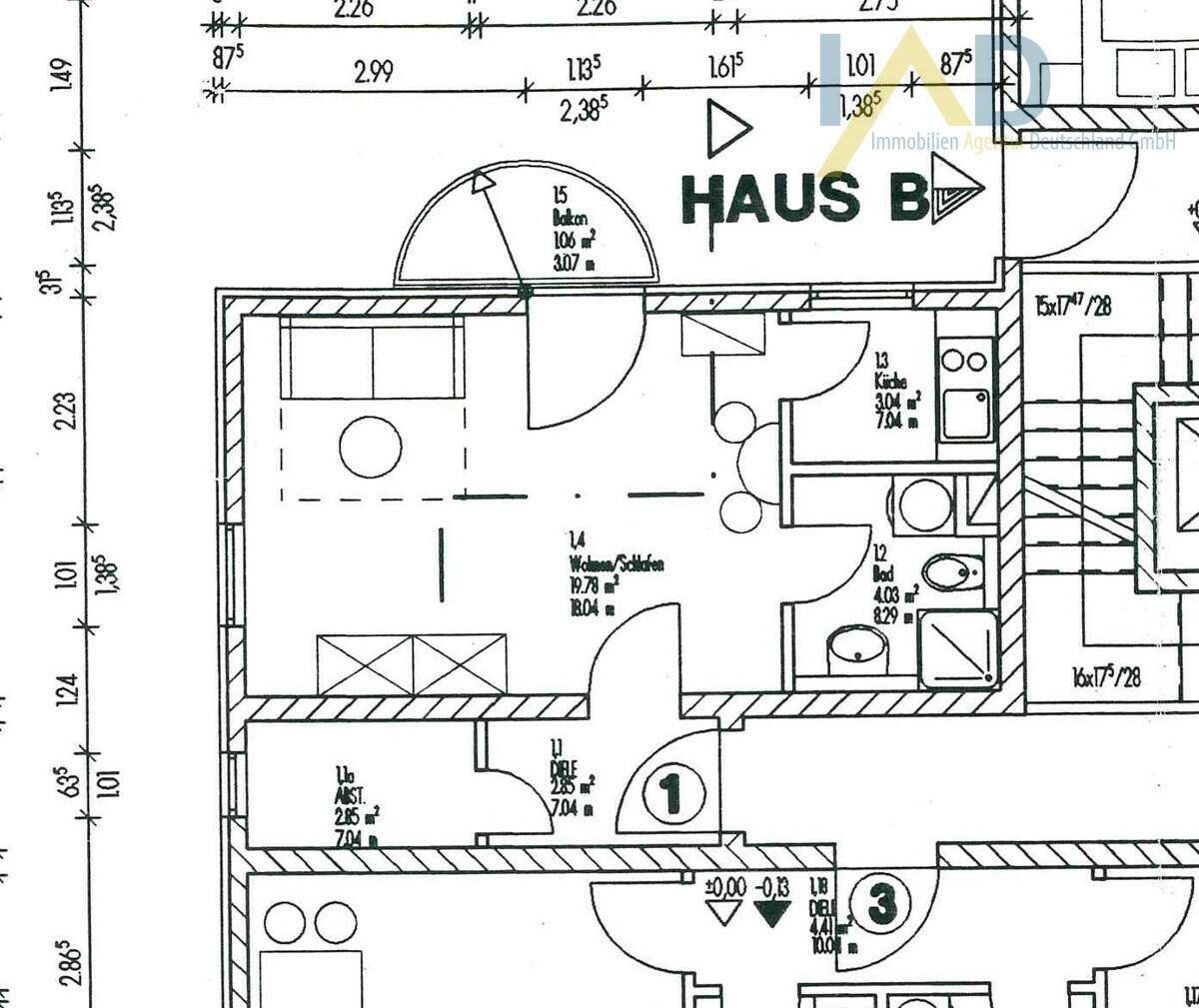 Charmante 1-Zimmer-Wohnung mit Terrasse Ideal für Singles oder Kapitalanleger – Dresden – Vorschaubild 2